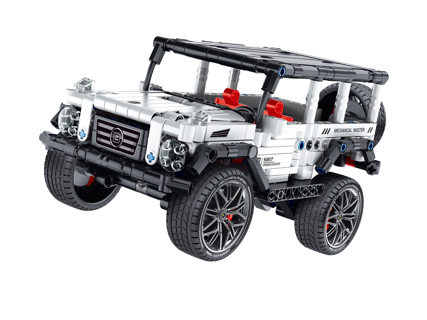 5817 White Off Roader