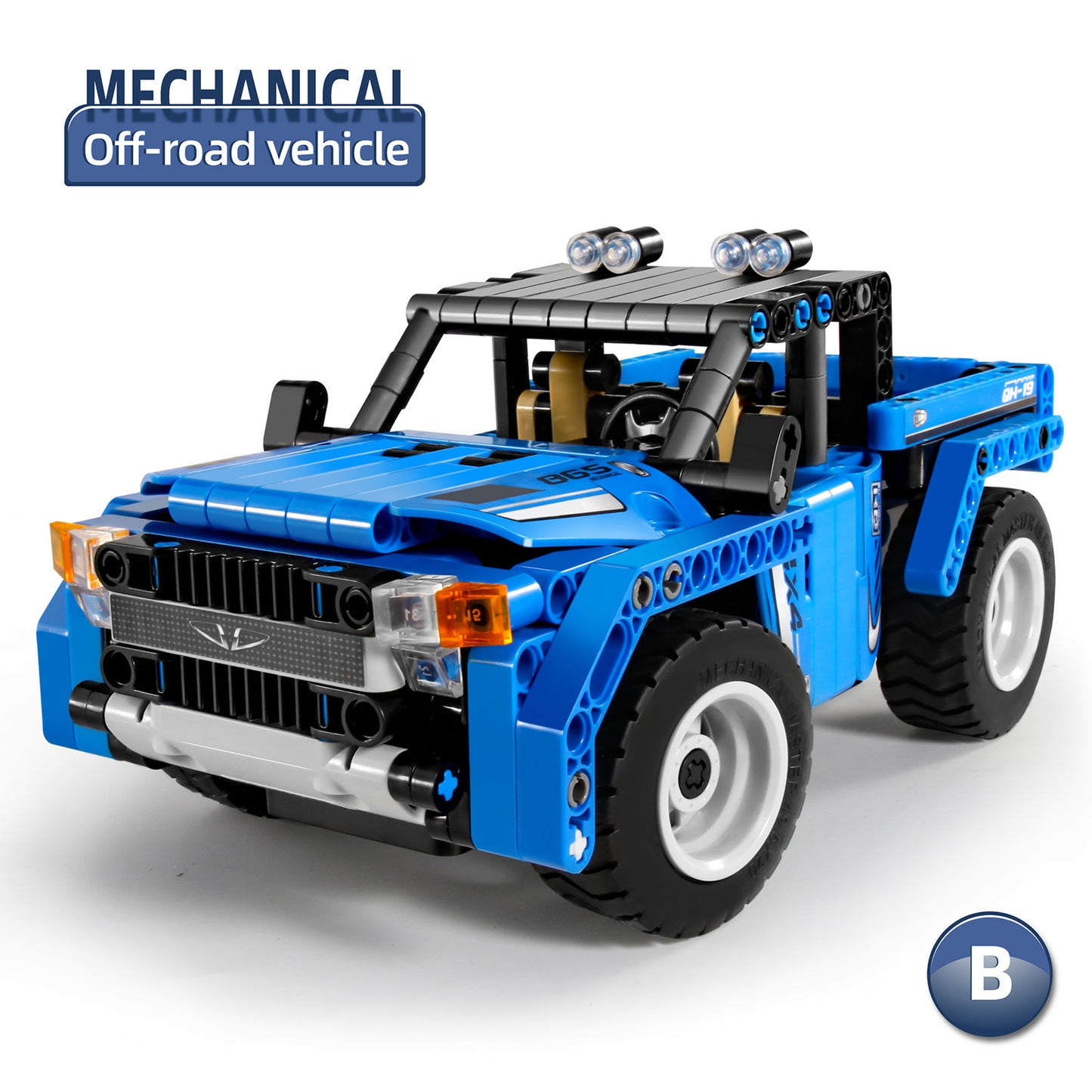 8019 Blue R/C Pick Up