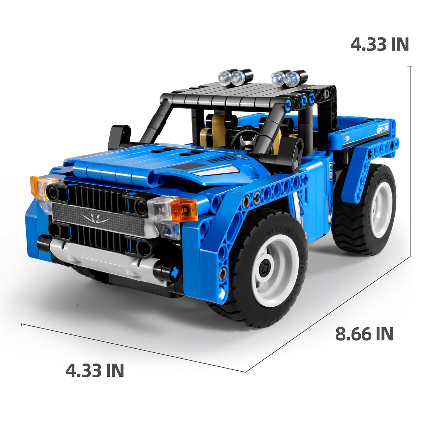 8019 Blue R/C Pick Up